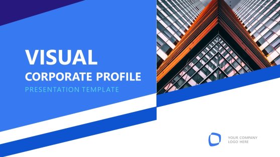 Visual Corporate Profile Template for Presentation