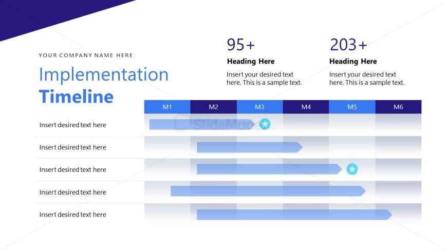 Visual Corporate Profile Presentation Slide