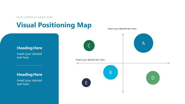Value Positioning Map Slide with Four Quadrants