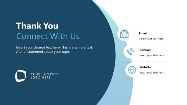 Customizable Thank You Slide – Brand Identity PPT Template