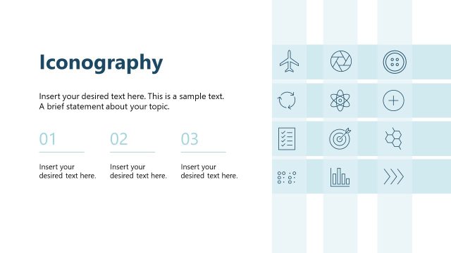 Brand Identity PPT Template – Slide for Iconography
