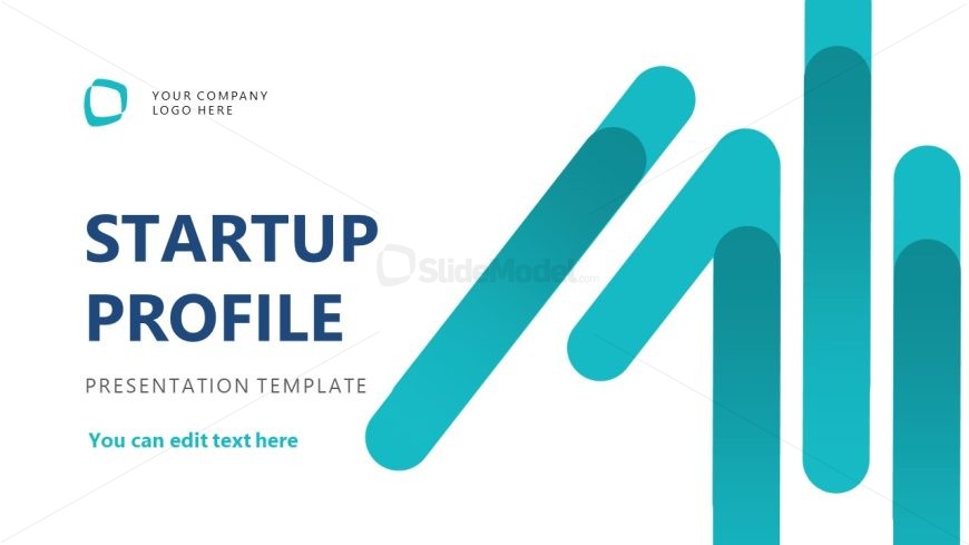 Editable Startup Profile PPT Template