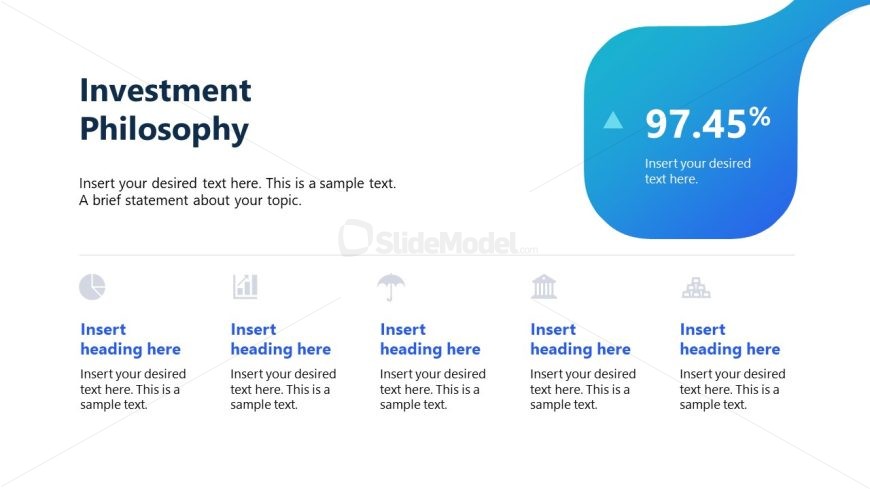 Relevant Infographics Slide - Investor Presentation Template
