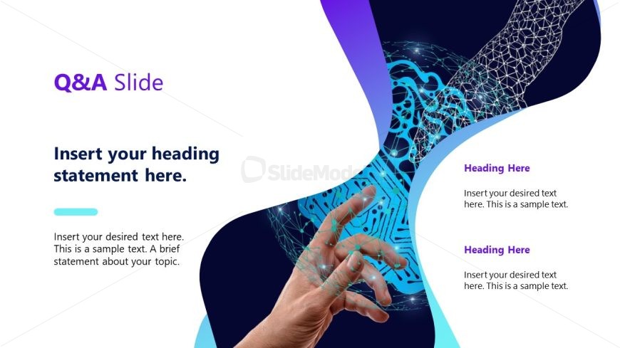 Human vs Machine Collaboration PPT Slide