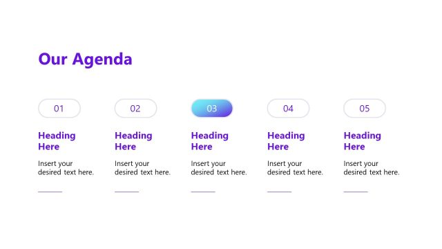 Our Agenda Slide – Human vs Machine Collaboration PowerPoint Template