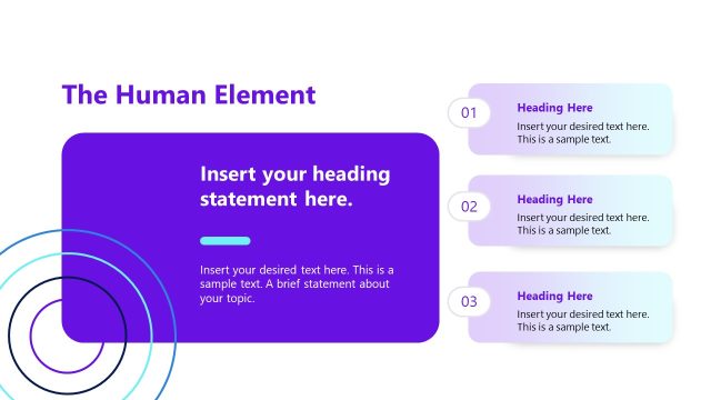 Human Element Visualization – Human vs Machine Collaboration Template