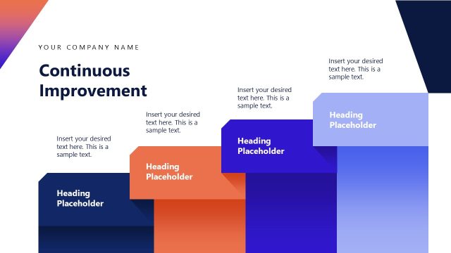 Continuous Improvement Slide – Crisis Mapping & Response Strategy PPT Slide