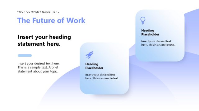 The Future of Work Presentation Slide – Agentic AI Template