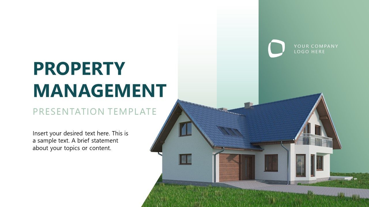 Property Management PowerPoint Template