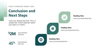 Property Management Slide Design for Next Steps Presentation 