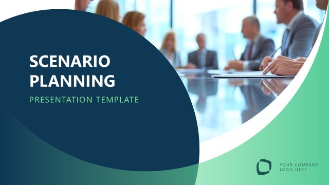 Cover Slide – Scenario Planning Presentation Template