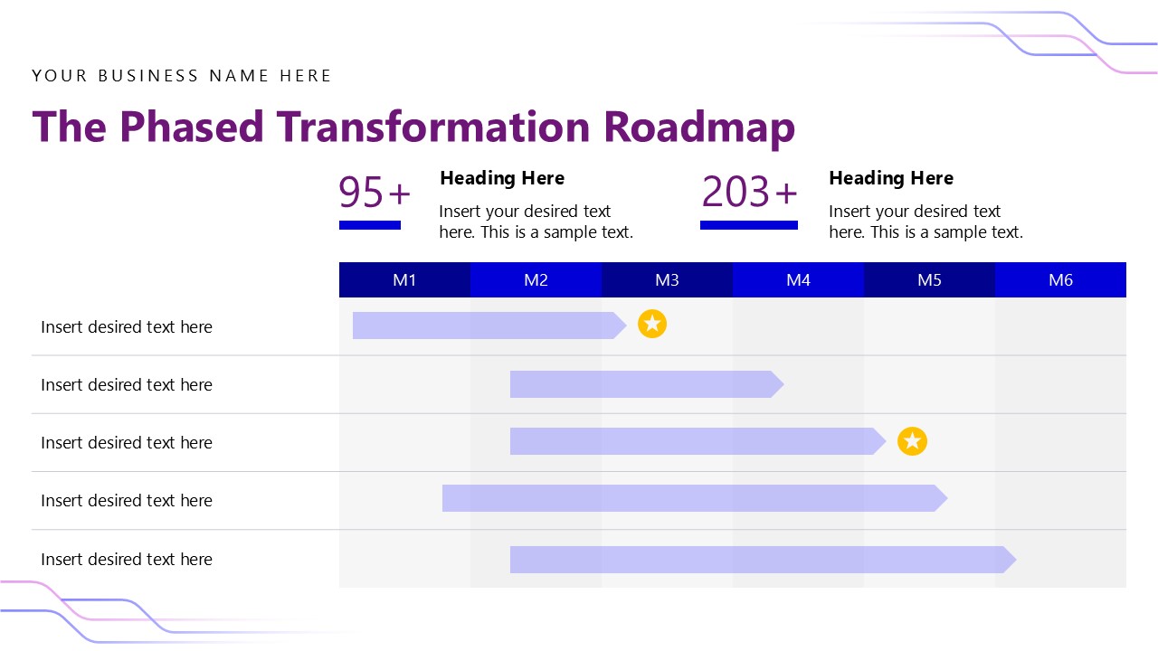 AI Transformation Roadmap PowerPoint Template