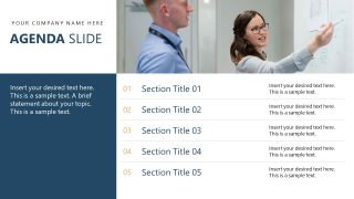 Customizable Project Presentation PPT Template