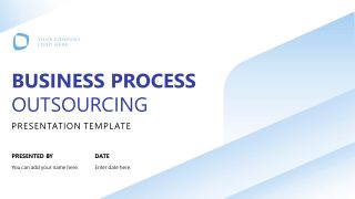 Editable Business Process Outsourcing PPT Template