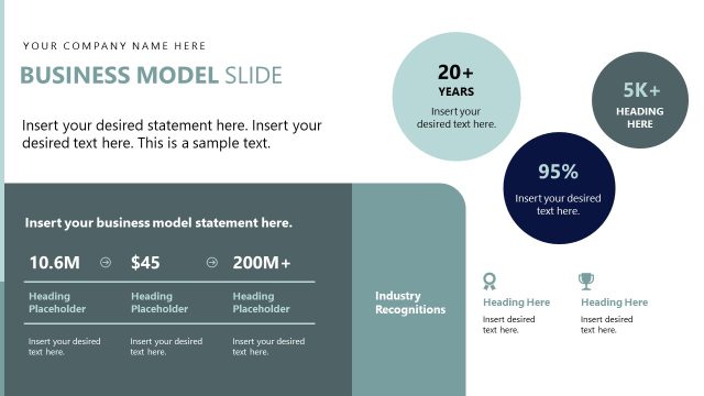 Business Model Creative Slide Template