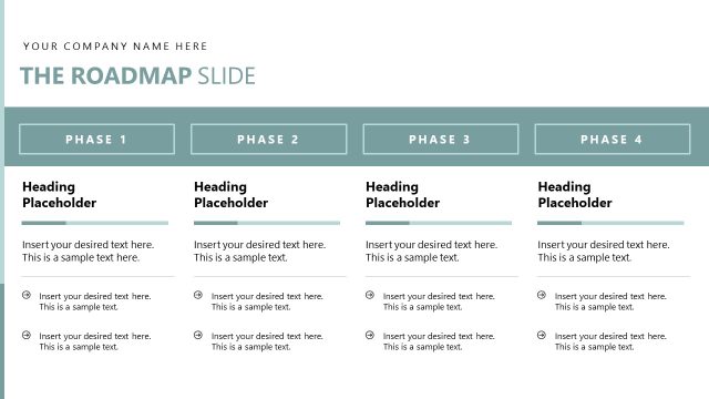 Roadmap Slide for Startup Fundraising Presentation