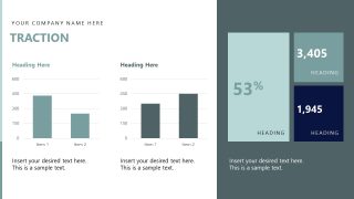 Traction Editable Slide with Data-Driven Graphs