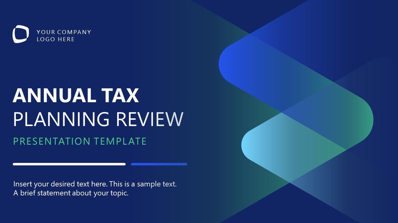 Annual Tax Planning Review PowerPoint Template
