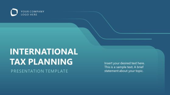 Editable International Tax Planning Template 