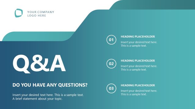 Q&A Slide – International Tax Planning Slide Design