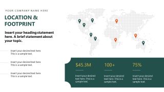 Restaurant Company Profile Template for Location Presentation 