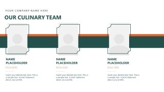 Editable Restaurant Company Profile Template PPT Slide 