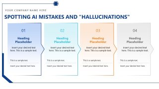 Corporate AI Training PPT Slide Template