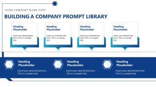 Editable Corporate AI Training Diagram Template  