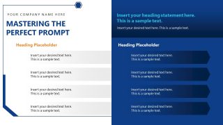 Corporate AI Training PowerPoint Template Slide 