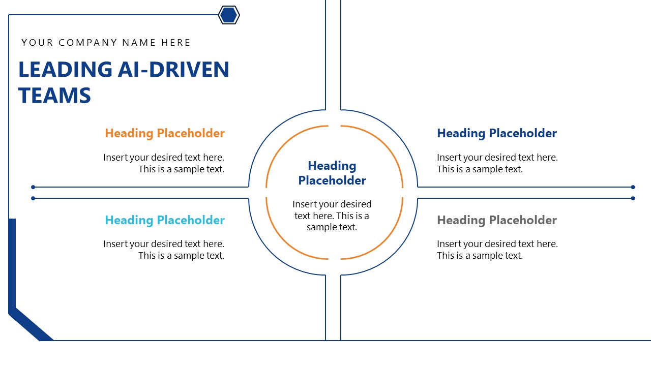 Corporate AI Training PowerPoint Template