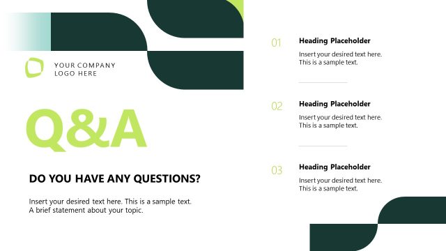 Q&A Slide for Fintech Presentation