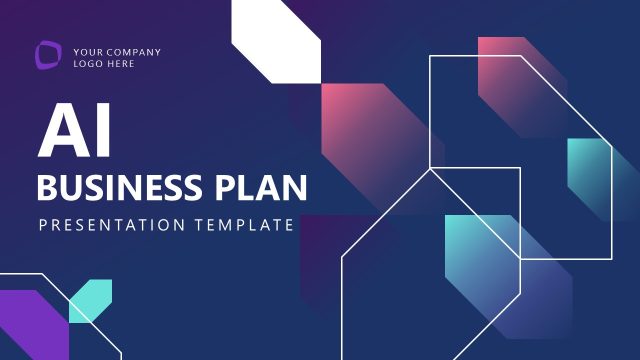 AI Business Plan PowerPoint Template