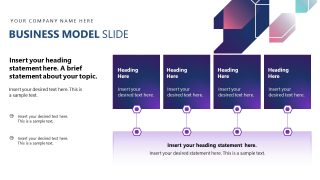 AI Business Plan Template PPT Slide 