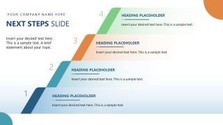 Employee Performance Review Slide for Next Steps 