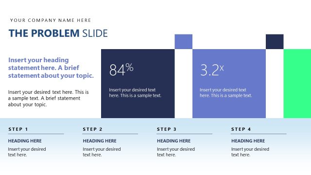 The Problem Presentation Slide –  High-Stakes Pitch Deck