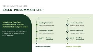 Executive Summary - Operational Excellence PPT Design