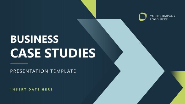 Business Case Studies Presentation Cover Slide