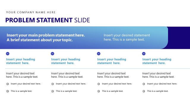 Problem Statement and Key Challenges Framework Slide