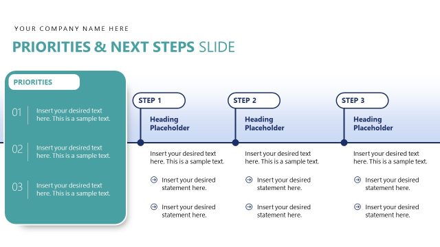 Priorities and Next Steps Planning Framework Design