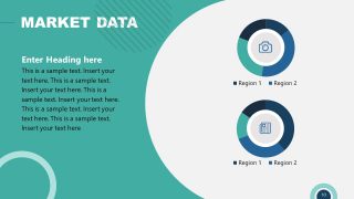 Business Elevator Pitch Deck Data Driven Chart Template 