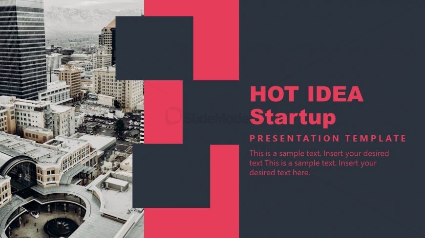 PowerPoint Cover Hot Ideas Template 