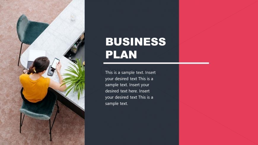 PPT Layout Design for Business Plan 