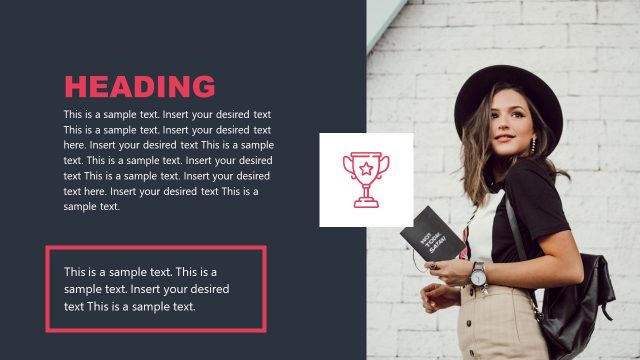 Hot Ideas Content Slide Pitch Deck PPT