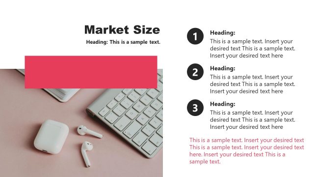 Hot Ideas Market Size PowerPoint