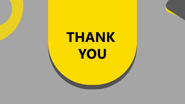 PowerPoint Brand Strategy Thank You Template