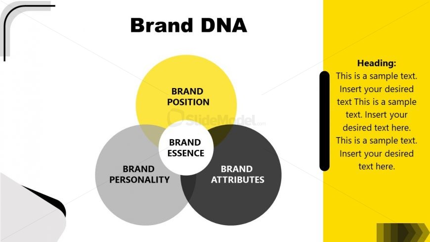 Brand DNA Slide for Brand Strategy Presentation 