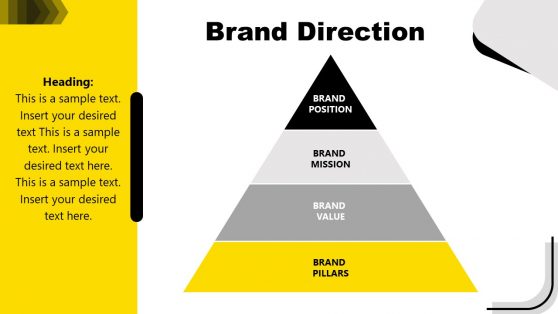 PowerPoint Brand Strategy Direction Template