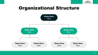 Organization Structure PowerPoint Executive Presentation