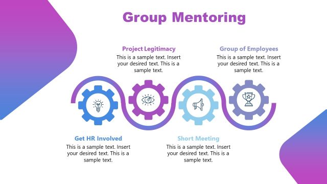 Group Mentoring PowerPoint Slide