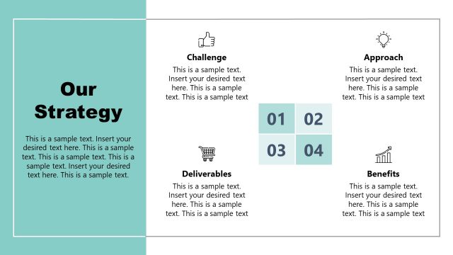 Strategy PowerPoint Success Story Template